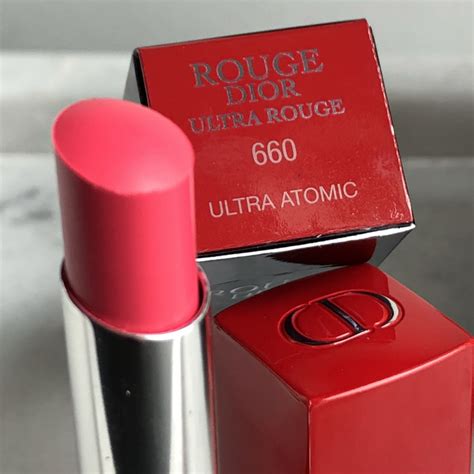 dior ultra rouge 660|Dior Ultra Atomic (660) Rouge Dior Ultra Rouge Lipstick.